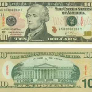 USD $10 Bills