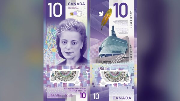 CAD $10 Bill